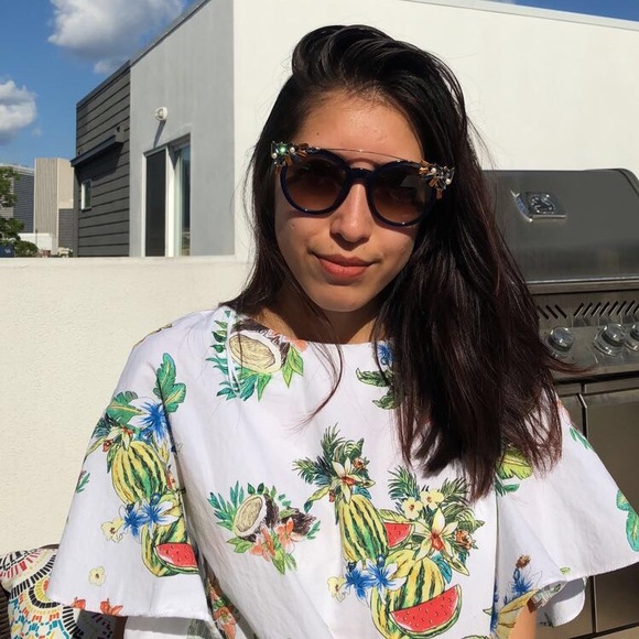 Jimmy Choo Accessories - Jimmy Choo Vivy Sunglasses